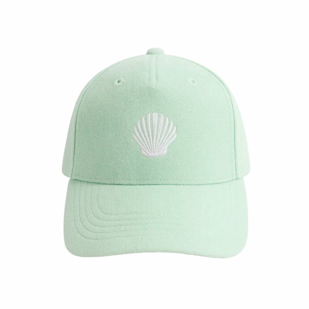NEW SUNSHINE TIENDA women's terry trucker hat in pastel green